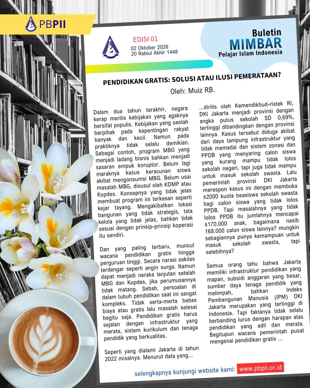 Pendidikan Gratis: Solusi atau Ilusi Pemerataan?